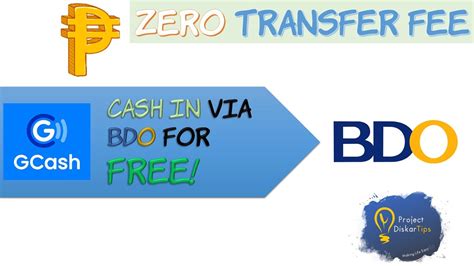 bdo to gcash|gcash transfer fee.